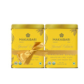 Makaibari Special Edition Himalayan Spring First Flush Black Tea - Pack Of 2 X 100gm, 3.5 Ounce Each | Darjeeling Loose Leaf Black Tea - USDA Organic Certified Tea | Medium Caffeine